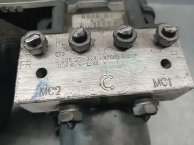 Second-hand car spare part abs for nissan qashqai / qashqai +2 i (j10, nj10, jj10e) 2.0 dci oem iam references 47660br00a 0265251374 47660br07a Second-hand car spare part abs for nissan qashqai / qashqai +2 i (j10, nj10, jj10e) 2.0 dci oem iam references 47660br00a 0265251374 47660br07a