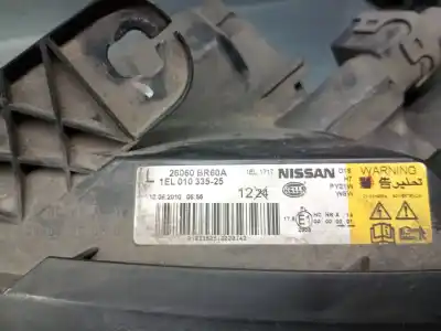 Pezzo di ricambio per auto di seconda mano faro anteriore sinistro per nissan qashqai / qashqai +2 i (j10, nj10, jj10e) 2.0 dci riferimenti oem iam 26060br60a  26060br60a Pezzo di ricambio per auto di seconda mano faro anteriore sinistro per nissan qashqai / qashqai +2 i (j10, nj10, jj10e) 2.0 dci riferimenti oem iam 26060br60a  26060br60a