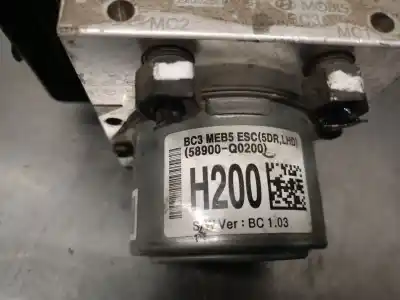 Peça sobressalente para automóvel em segunda mão abs por hyundai i20 iii (bc3, bi3) 1.0 t-gdi hybrid 48v referências oem iam 58900q0200  58910q0200