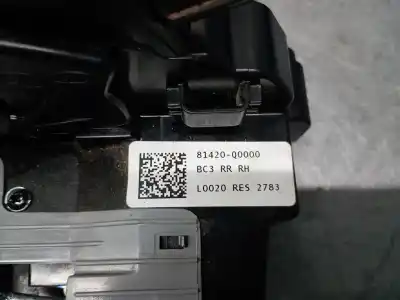 Автозапчасти б/у замок задней правой двери за hyundai i20 iii (bc3, bi3) 1.0 t-gdi hybrid 48v ссылки oem iam 81420q0000  81420q0000