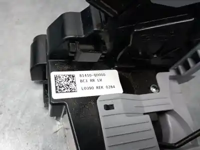 Second-hand car spare part rear left door lock for hyundai i20 iii (bc3, bi3) 1.0 t-gdi hybrid 48v oem iam references 81410q0000  81410q0000