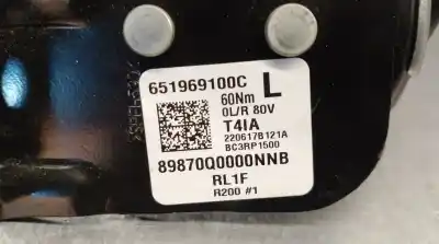 Автозапчасти б/у задний левый ремень безопасности за hyundai i20 iii (bc3, bi3) 1.0 t-gdi hybrid 48v ссылки oem iam 89870q0000nnb 651969100c autoliv 88820q0500nnb