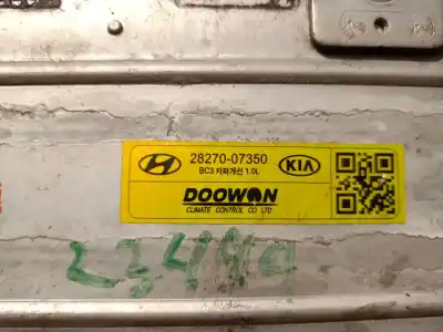 Автозапчастина б/у інтеркулер для hyundai i20 iii (bc3, bi3) 1.0 t-gdi hybrid 48v посилання на oem iam 2827007350  