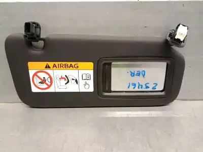 Second-hand car spare part right sunshade for mazda 3 fastback (bp) 2.0 skyactiv-g m hybrid oem iam references 7290mgz