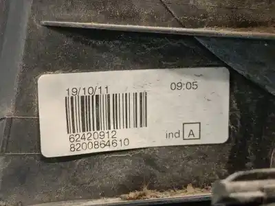 Pezzo di ricambio per auto di seconda mano luci posteriori destra per dacia logan mcv (ks_) 1.5 dci (ks0w) riferimenti oem iam 8200864610  8200864610