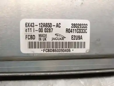 Автозапчасти б/у блок управления двигателем за jaguar x-type i (x400) 2.0 d ссылки oem iam 6x4312a650a  