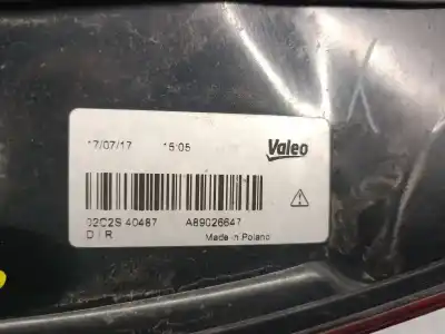 Second-hand car spare part right tailgate light for jaguar x-type i (x400) 2.0 d oem iam references a89026647  c2s40487