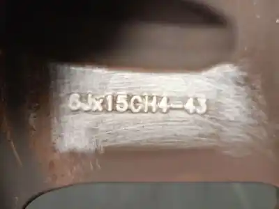 Pezzo di ricambio per auto di seconda mano cerchione in lega per dacia sandero 1.5 dci riferimenti oem iam 8200760342  r156jx15ch4-43