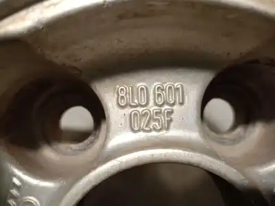 Peça sobressalente para automóvel em segunda mão jante por audi a3 (8l) 1.8 20v turbo referências oem iam 8l0601025f  r156jx15h2et38