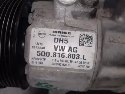 Автозапчасти б/у компрессор кондиционера воздуха за seat leon (5f1) 1.5 tgi ссылки oem iam 5q0816803l  5q0816803d