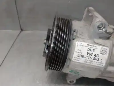 Автозапчасти б/у компрессор кондиционера воздуха за seat leon (5f1) 1.5 tgi ссылки oem iam 5q0816803l  5q0816803d