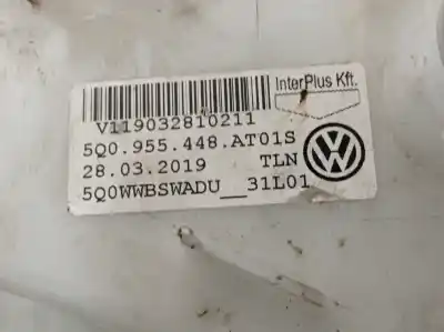 Автозапчастина б/у чистий депозит для seat leon (5f1) 1.5 tgi посилання на oem iam 5q0955448  5q0955453s