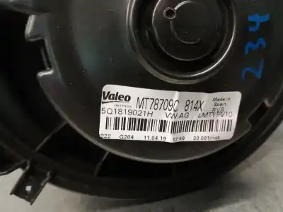 Автозапчастина б/у тепловий двигун для seat leon (5f1) 1.5 tgi посилання на oem iam 5q1819021h mt78709c valeo 5q1819021h