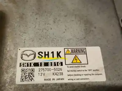 Second-hand car spare part ecu engine control for mazda cx-5 (ke, gh) 2.2 d awd (ke102) oem iam references sh1k18881g  sh1k18881g