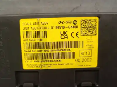 Second-hand car spare part electronic module for hyundai i30 (pde, pd, pden) 2.0 n oem iam references 96510g4400  