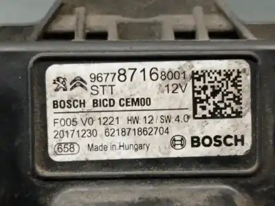 Pezzo di ricambio per auto di seconda mano scatola di preriscaldamento per citroen c4 grand picasso ii (da_, de_) 1.6 bluehdi 120 riferimenti oem iam 9677871680 621871862704 