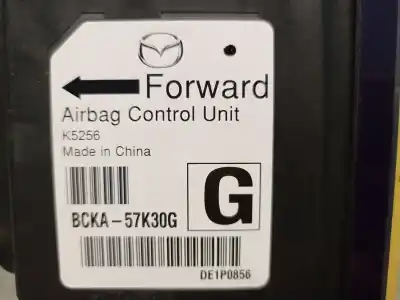 Автозапчастина б/у блок управління подушками безпеки для mazda 3 fastback (bp) 2.0 skyactiv-g m hybrid посилання на oem iam bcka57k30g  