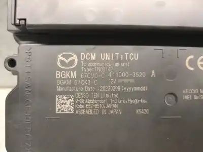 Peça sobressalente para automóvel em segunda mão módulo eletrônico por mazda 3 fastback (bp) 2.0 skyactiv-g m hybrid referências oem iam   