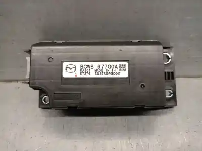 Second-hand car spare part power management control unit for mazda 3 fastback (bp) 2.0 skyactiv-g m hybrid oem iam references bcwb677g0a
