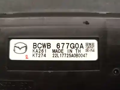 Second-hand car spare part power management control unit for mazda 3 fastback (bp) 2.0 skyactiv-g m hybrid oem iam references bcwb677g0a  