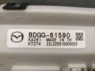 Автозапчастина б/у стійкість на нагревання для mazda 3 fastback (bp) 2.0 skyactiv-g m hybrid посилання на oem iam bdgg61590  bdgg61590