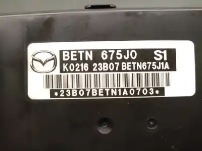 Second-hand car spare part electronic module for mazda 3 fastback (bp) 2.0 skyactiv-g m hybrid oem iam references betn675j0s1  