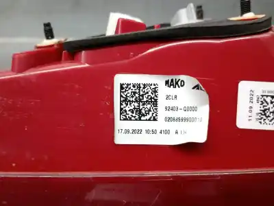 Автозапчасти б/у левый задний фонарь за hyundai i20 iii (bc3, bi3) 1.0 t-gdi hybrid 48v ссылки oem iam 92403q0000  92403q0000