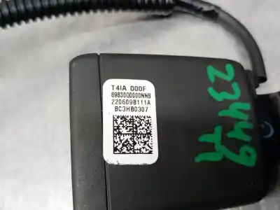 Peça sobressalente para automóvel em segunda mão chicote / encaixe cinto segurança traseiro esquerdo por hyundai i20 iii (bc3, bi3) 1.0 t-gdi hybrid 48v referências oem iam 89830q000nnb  89830q000nnb