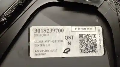 Peça sobressalente para automóvel em segunda mão vidro de custódia triangular traseiro esquerdo por hyundai i20 iii (bc3, bi3) 1.0 t-gdi hybrid 48v referências oem iam 87810q0010  87810q0010