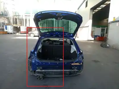 Peça sobressalente para automóvel em segunda mão guarda-lamas traseiro esquerdo (corte) por seat leon (5f1) 1.5 tgi referências oem iam 5f3809837  5f3809837