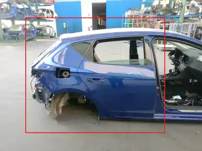 Автозапчасти б/у заднее правое крыло (обрезано) за seat leon (5f1) 1.5 tgi ссылки oem iam 5f3809838  5f3809838