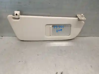 Recambio de automóvil de segunda mano de PARASOL DERECHO para OPEL CORSA D (S07) 1.4 (L08 L68) referencias OEM IAM 1437028  