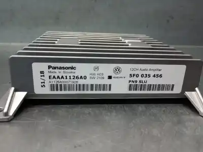 Автозапчастина б/у антенний підсилювач для seat leon (5f1) 1.5 tgi посилання на oem iam 5f0035456  