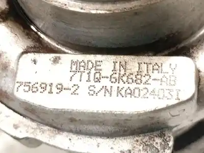 Tweedehands auto-onderdeel turbolader voor ford transit connect (tc7) 1.8 tdci cat oem iam-referenties 7t1q6k682ab 75691902 garrett 1351395