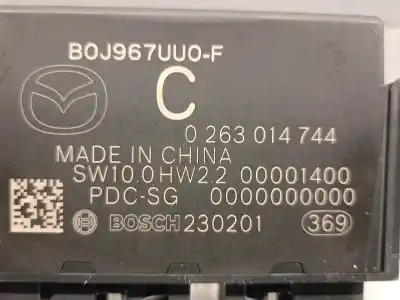 Second-hand car spare part electronic module for mazda 3 fastback (bp) 2.0 skyactiv-g m hybrid oem iam references b0j967uu  