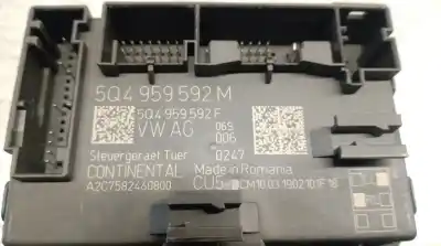 Автозапчастина б/у модуль комфорт для seat leon (5f1) 1.5 tgi посилання на oem iam 5q4959592f  