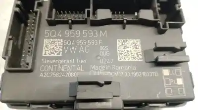 İkinci el araba yedek parçası konfor modülü için seat leon (5f1) 1.5 tgi oem iam referansları 5q4959593f  