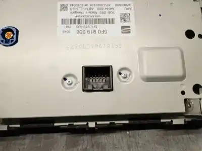 Автозапчасти б/у многофункциональный дисплей за seat leon (5f1) 1.5 tgi ссылки oem iam 5f0919606 qw00069b 5f0919606