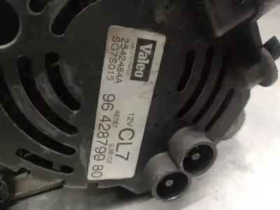 Second-hand car spare part alternator for fiat scudo (222) 1.9 diesel oem iam references 9642879980 2542484a valeo 
