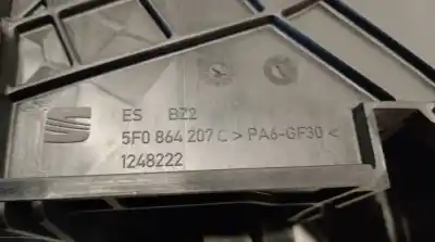 Автозапчастина б/у центральний подлокник для seat leon (5f1) 1.5 tgi посилання на oem iam 5f0864207c  5f0864207c