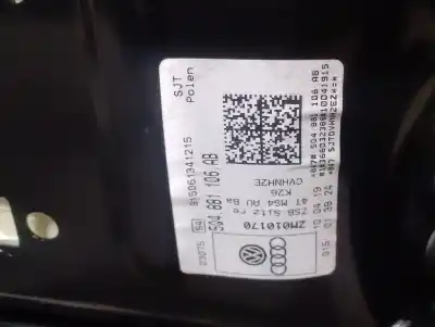 Автозапчастина б/у передне праве сиділо для seat leon (5f1) 1.5 tgi посилання на oem iam 5q4881106ab  5q4881106ab