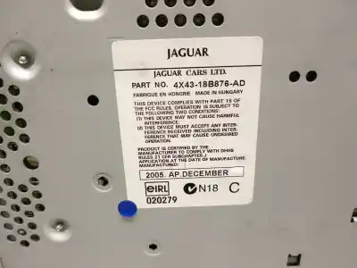 Автозапчастина б/у аудіо система / радіо cd для jaguar x-type i (x400) 2.0 d посилання на oem iam 4x4318b876ad  c2s42324