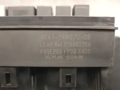Second-hand car spare part fuse box unit for jaguar x-type i (x400) 2.0 d oem iam references 4x4314a073db  