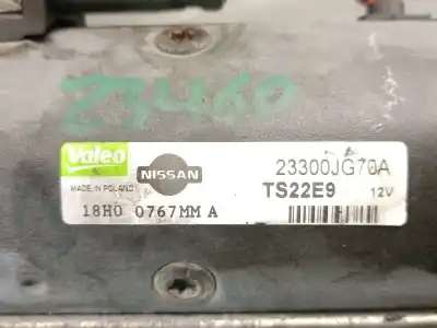 Автозапчасти б/у двигатель запускается за nissan qashqai / qashqai +2 i (j10, nj10, jj10e) 2.0 dci ссылки oem iam 23300jg70a ts22e9 valeo 23300jg70a