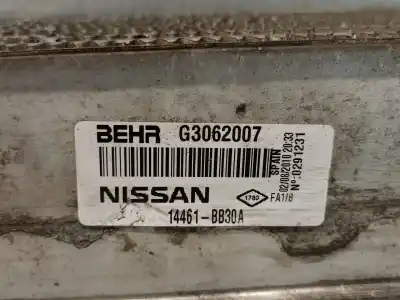 Автозапчасти б/у интеркулер за nissan qashqai / qashqai +2 i (j10, nj10, jj10e) 2.0 dci ссылки oem iam 14461bb30a g3062007 behr 14461bb30a Автозапчасти б/у интеркулер за nissan qashqai / qashqai +2 i (j10, nj10, jj10e) 2.0 dci ссылки oem iam 14461bb30a g3062007 behr 14461bb30a