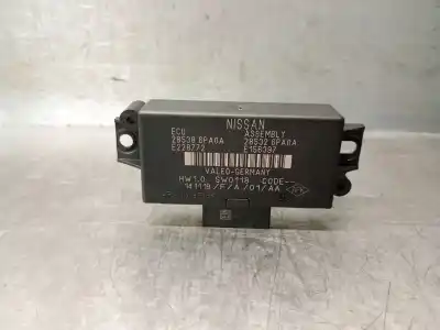 Peça sobressalente para automóvel em segunda mão módulo eletrônico por nissan juke (f16_) dig-t 117 referências oem iam 285386pa0a