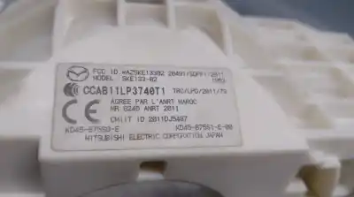 Peça sobressalente para automóvel em segunda mão canhão de ignição por mazda cx-5 (ke, gh) 2.2 d awd (ke102) referências oem iam kd45675s0e  