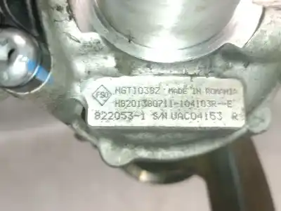 Автозапчасти б/у турбокомпенсатор за smart forfour fastback (453) 0.9 (453.044, 453.053) ссылки oem iam h8201380711 8220531 garrett 