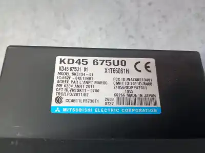 Pezzo di ricambio per auto di seconda mano modulo elettronico per mazda cx-5 (ke, gh) 2.2 d awd (ke102) riferimenti oem iam kd45675u0  kd45675u0