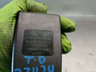 Автозапчасти б/у крюк для ремня задний правый за smart forfour fastback (453) 0.9 (453.044, 453.053) ссылки oem iam a4538602585  a4538602585